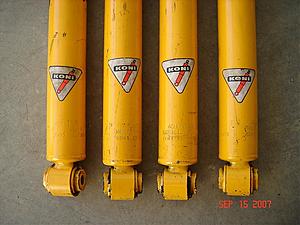 **For Sale: Yellow Koni Adjustable Sport Shocks &amp; H&amp;r Lowering Sport Springs (w202)**-shocks-1.jpg