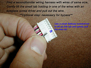 DIY installation of AVIC &amp; other aftermarket HU's for W203 (Warning! lots of images!)-5-find-second-wiring-harness.jpg