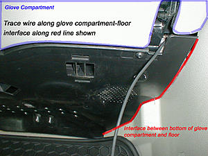 DIY installation of AVIC &amp; other aftermarket HU's for W203 (Warning! lots of images!)-15-glove-compartment-floor-interface.jpg