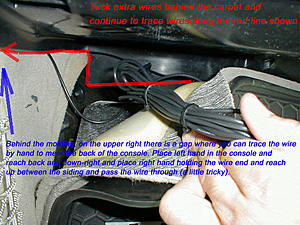 DIY installation of AVIC &amp; other aftermarket HU's for W203 (Warning! lots of images!)-16-tuck-extra-wires.jpg