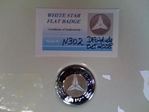 NEW Mercedes-Benz White Star Flat Hood Badge for C-Class W203!-whitestarbadge.jpg