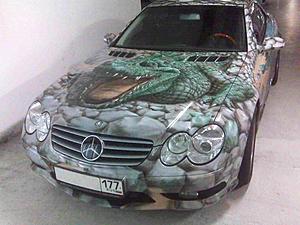 check this out! best MB paint job EVER!-croc_benz.jpg