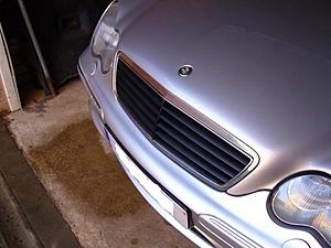 Black grill on silver w203 too much contrast?-black-grill.jpg