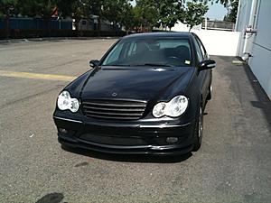 W203 4 slat Starless grille project-photo.jpg