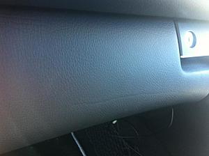 Dent in glove box material.-img_0839.jpg