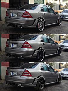 W203 in a W204 C74 renntech body kit- photoshoped-renntech-c230-kit-diffuser-rims.jpg