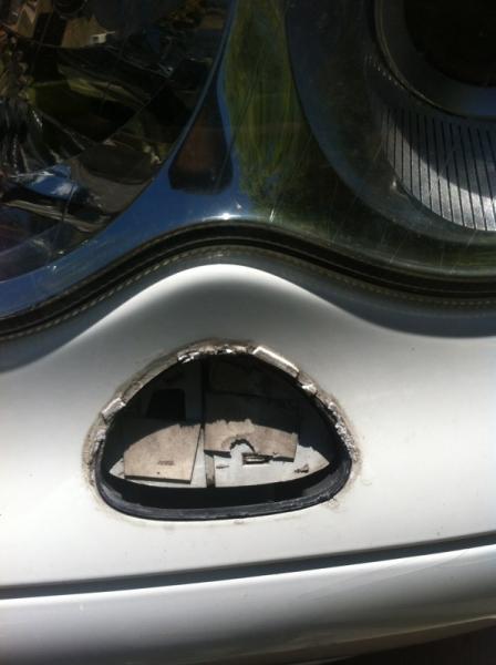 Headlight Washer Cover repair -  Forums