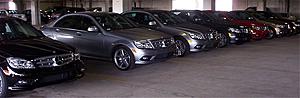 NEW Mercedes WHITE STAR Flat Badge for All W204 Hoods!-lineup-w204s.jpg