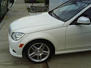 Got my White c350 / Pano Roof / 18&quot; AMG's / PII / Multimedia Last Night @ Invoice!!!!-my-benzwheels.jpg