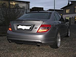 New!! Carbon Fiber Parts!!-w204-rear-roof.jpg