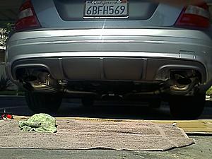 Amg C63 Rear Diffuser?-install-pic.jpg