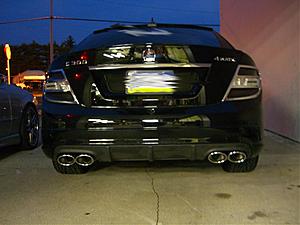 C300, C63 Diffuser and Rear Exhaust All Done!-cimg5176.jpg