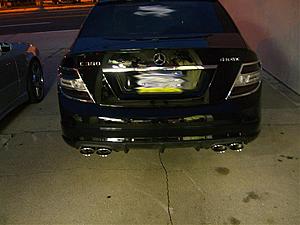 C300, C63 Diffuser and Rear Exhaust All Done!-cimg5177.jpg