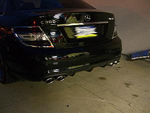 C300, C63 Diffuser and Rear Exhaust All Done!-cimg5178.jpg