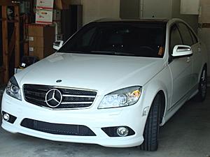 c63 Grill Installed from Ebay on White c350 with pano and Dark tint, looks sick! Pics-dsc01921.jpg