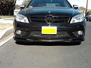 DCT MOTOR SPORT W204 AMG Front Bumper Lip-lip.jpg