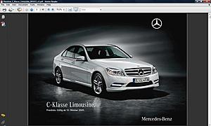 New w204 C-class facelift with LED front lights is already out!-2010w204.jpg