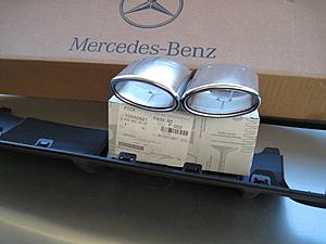 (2) Brand New &quot;OEM&quot; 2008-2010 C300/C350 W204 Mercedes Benz Exhaust Tips..-slide1.jpg