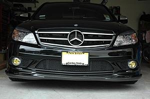 W204 AMG package bumper carbon add one spoiler on sale-dsc_4900.jpg