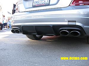 Arkym W204 AMG rear bumper insert diffuser-arkym_c63_003.jpg