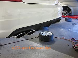 Arkym W204 AMG rear bumper insert diffuser-w204-quad-tips-solution.jpg