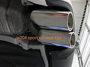 Arkym W204 AMG rear bumper insert diffuser-w204-quad-tips_004.jpg