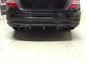 For Sale: 2011 C63 Smoked Tail-Lights/JL-Speed Diffuser-photo-1.jpg