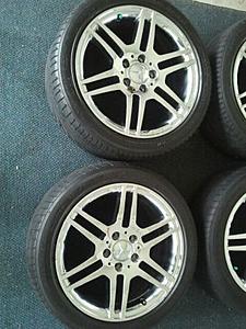 17&quot; chrome oem AMG wheels FOR SALE-1.jpg