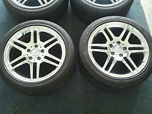 17&quot; chrome oem AMG wheels FOR SALE-2.jpg