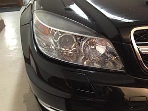 FS: W204 C63 Style Front Bumper With Fog Lights, Carbon Fiber Front Lip &amp; Side Skirts-photo-2.jpg