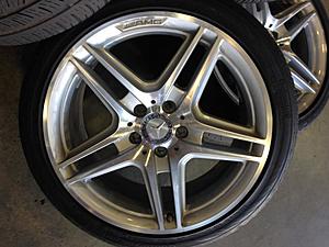 FS: OEM Mercedes W204 AMG Wheels &amp; Tires Like New! Staggered-0-img_4041.jpg