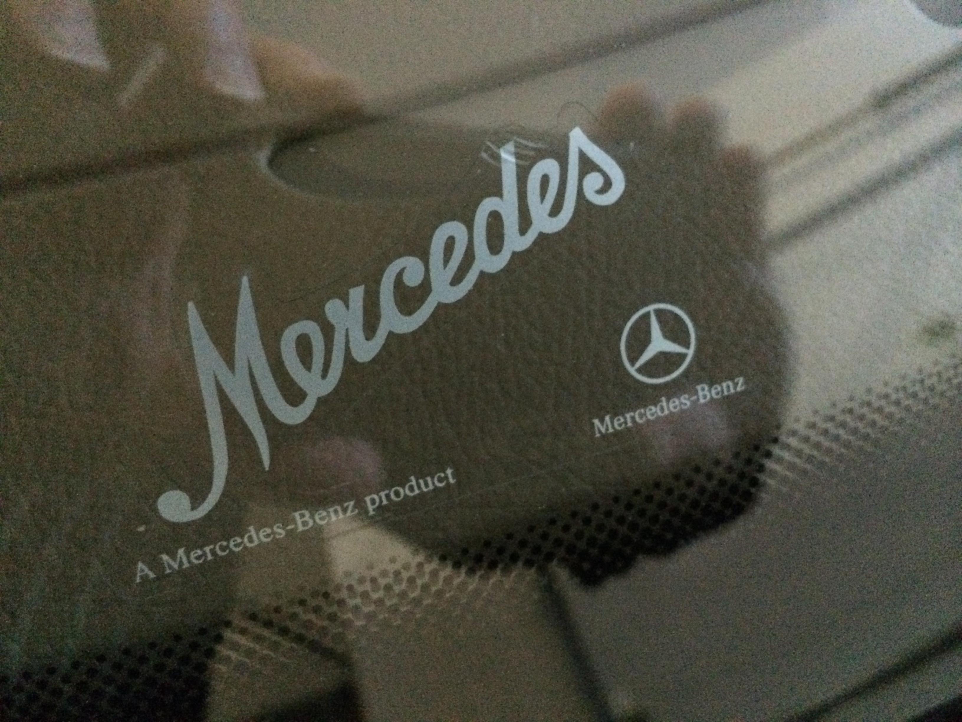 New windshield..G. Daimler sticker? -  Forums