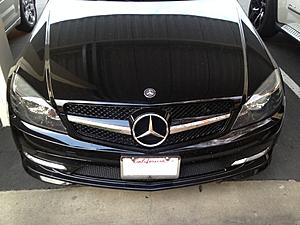 FS: New W204 Front Grille, Key fob Cover, Sun Shade, Side lights, License plate Frame-img_5907.jpg