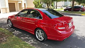 C250 sedan - installed coupe grill, roof &amp; trunk spoiler-20150709_133631.jpg