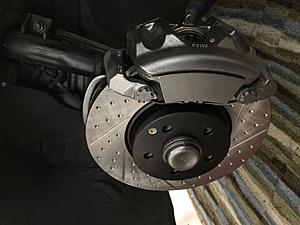 R1 Concpet Dimpled and Slotted Rotors installed and Caliper painted.-front-rotor.jpg