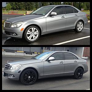 Matt Black vs. Gloss Black for twin spoke AMG wheels???-changerimpainted.jpg