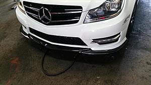 FS: W204 Carbon Fiber Front Lip Spoiler 0 shipped-20140704_091737_zpsefd54452.jpg