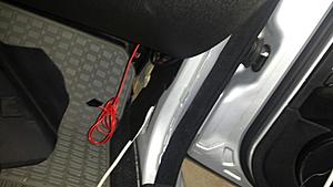 LED Turn Signal Mirrors and Puddle Light Install-kickpanelremoved_zps1494a351.jpeg