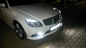 MB C350 CDi Modification Started (LED DRL's 1st)-ahfytsb.jpg