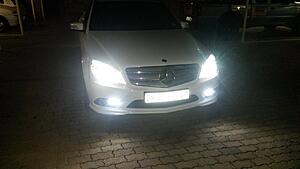 MB C350 CDi Modification Started (LED DRL's 1st)-0h8pyie.jpg