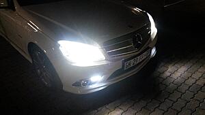 MB C350 CDi Modification Started (LED DRL's 1st)-drqssj3.jpg