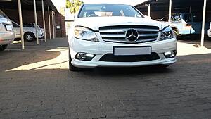 MB C350 CDi Modification Started (LED DRL's 1st)-tjw99ju.jpg