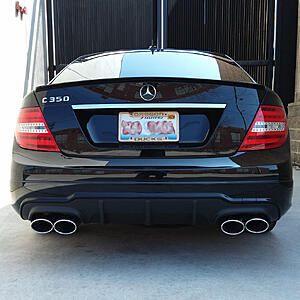 C63 Diffuser w/OEM C350 Tip (Quad) Install &amp; *Pics-wwlkzgo.jpg