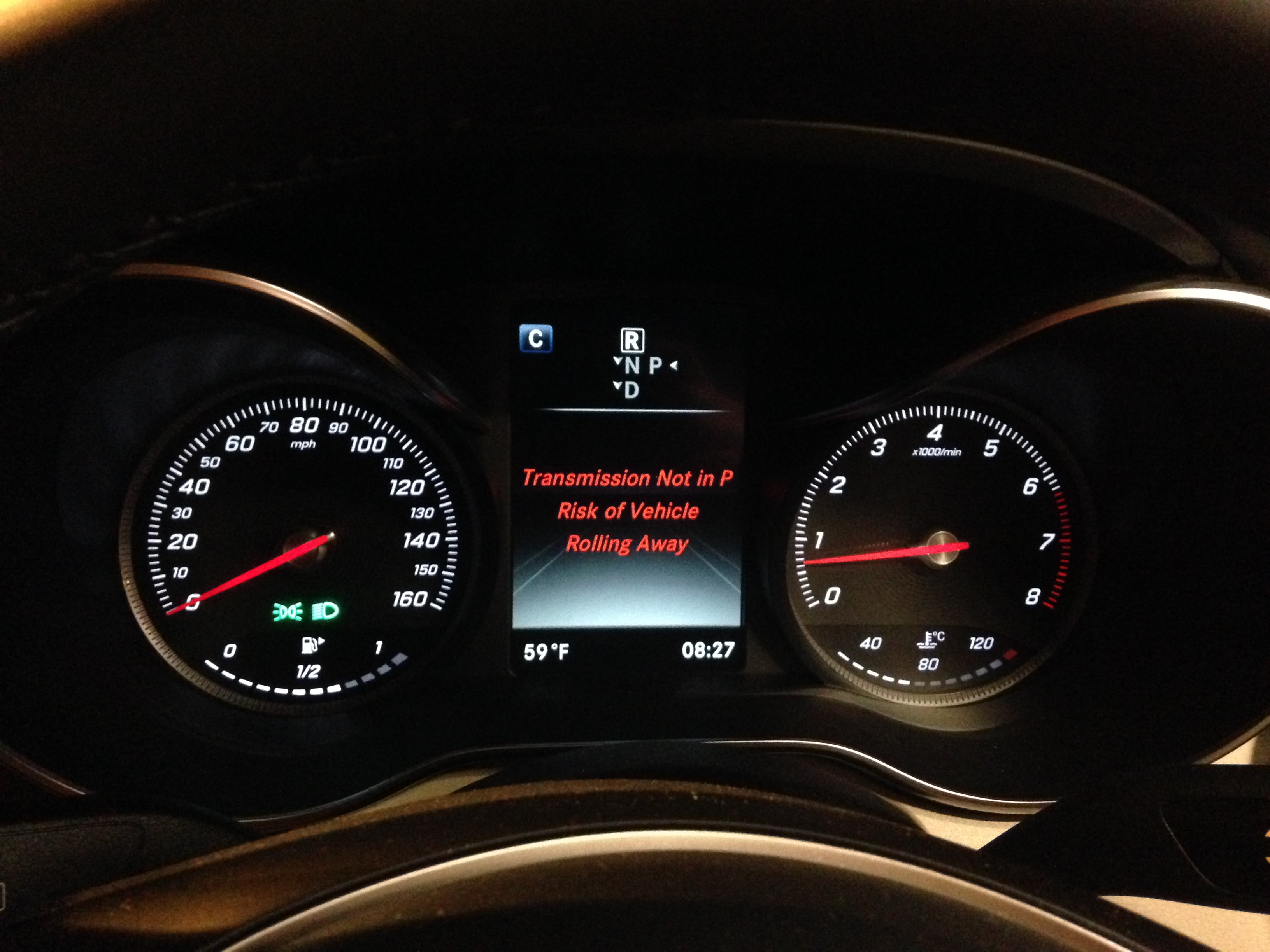 check auto gearbox مشكلة ظهور رسالة
