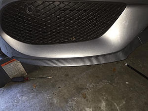 Has anyone been able to unclip the 3 piece front lip/splitter?-photo5.jpg