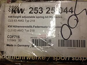 For Sale: KW H.A.S Coilovers 2011+ Mercedes CLS63 AMG-image-6.jpeg