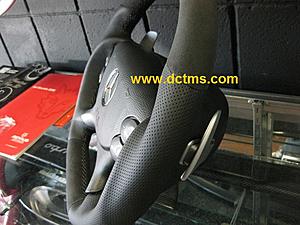 DCTMS installed a sport extra thick steering wheel for CLS63 customer-cls63-sport-steering-wheel_003.jpg