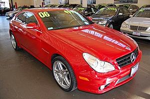 Did MB offer a Bright Red CLS55-3686-3-.jpg