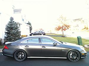CLS55 IWC with 20inch Incurve IC-M7 Matte Black lowered with Renntech ELM-522661_10151160292255509_558969472_n.jpg