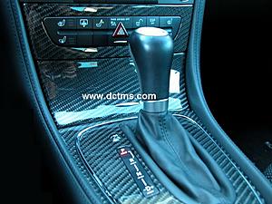 UPGRADE CLS WOOD INTERIOR PIECES INTO REAL CARBON SET-cls55carboninteriorset3.jpg